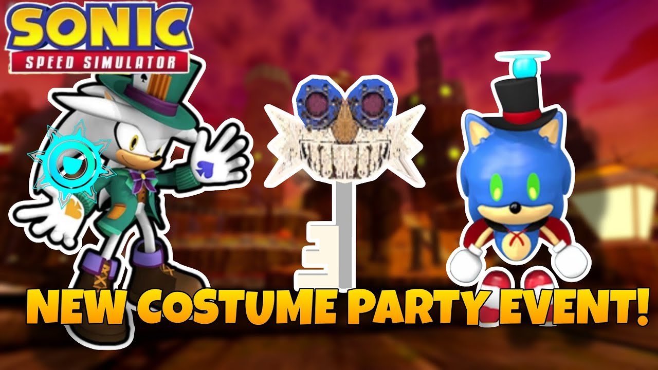 Sonic Speed Sim: Join Fairytale Silver’s Halloween Bash! 🎃