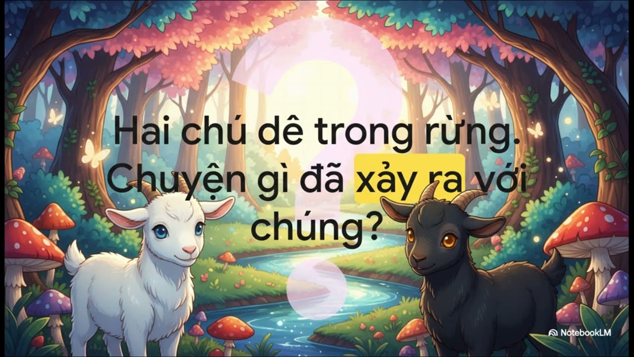 Dê Đen và Dê Trắng - Ai sẽ chiến thắng Sói hung ác? ☀️ | Truyện thiếu nhi | Truyện kể cho bé