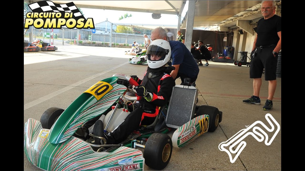 Pomposa: onboard Racing kart al Circuito di Pomposa
