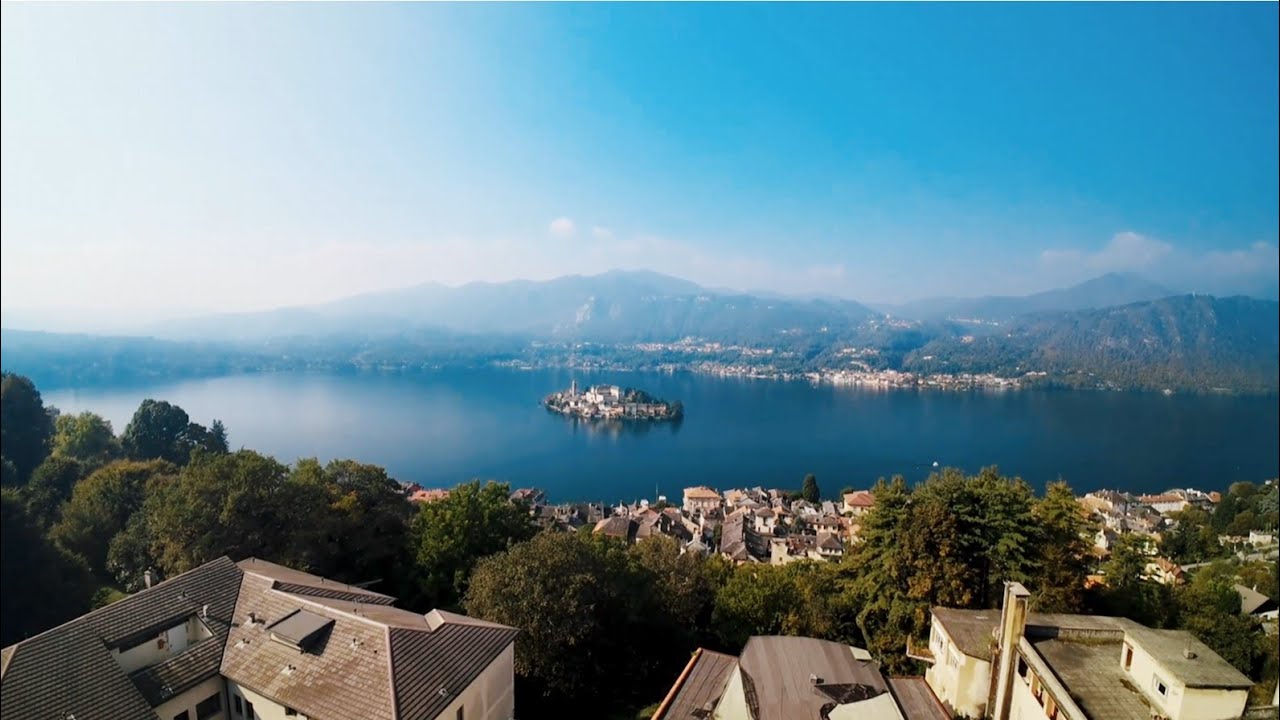 Flying Over Orta Lake | Cinematic Drone Footage of Italy’s Hidden Gem