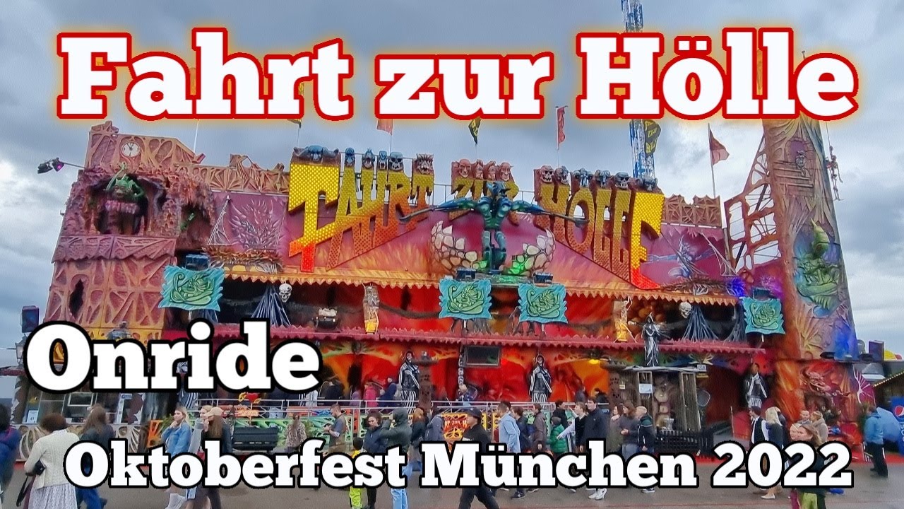 ⁴ᴷ Fahrt zur Hölle - Dom Jollberg - Onride | Oktoberfest München 2022