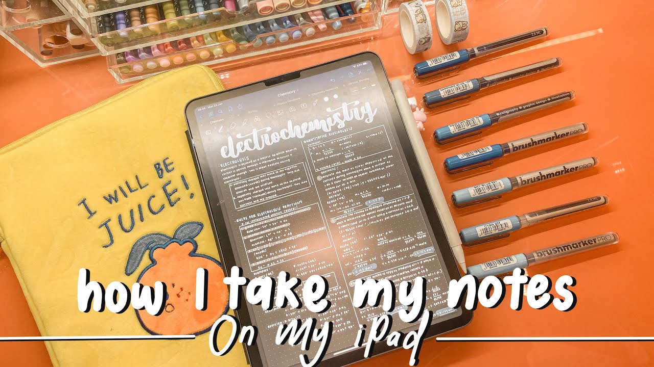 How I Take My Notes on iPad | digital note taking | Indonesia