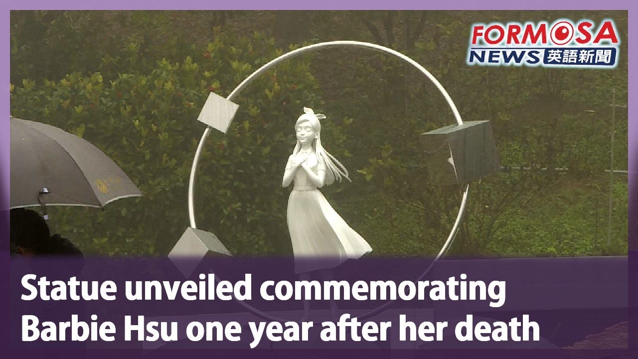 Statue unveiled commemorating Barbie Hsu one year after her death｜Taiwan News