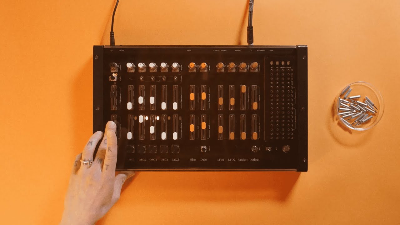 Introducing ALT - pin matrix analog synthesizer - full demo