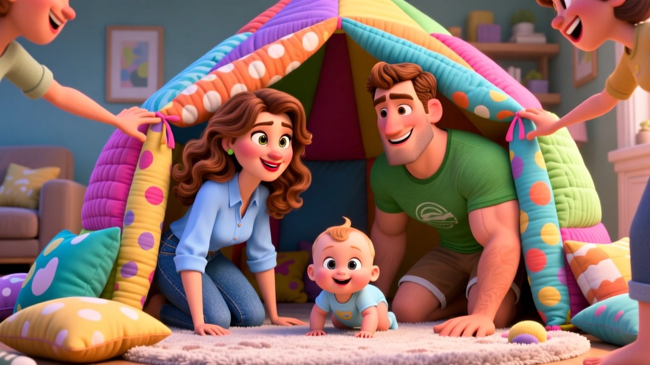 Family Time Hug Moments 🤗 | Fun Kids Song for Love & Togetherness | Sing Along