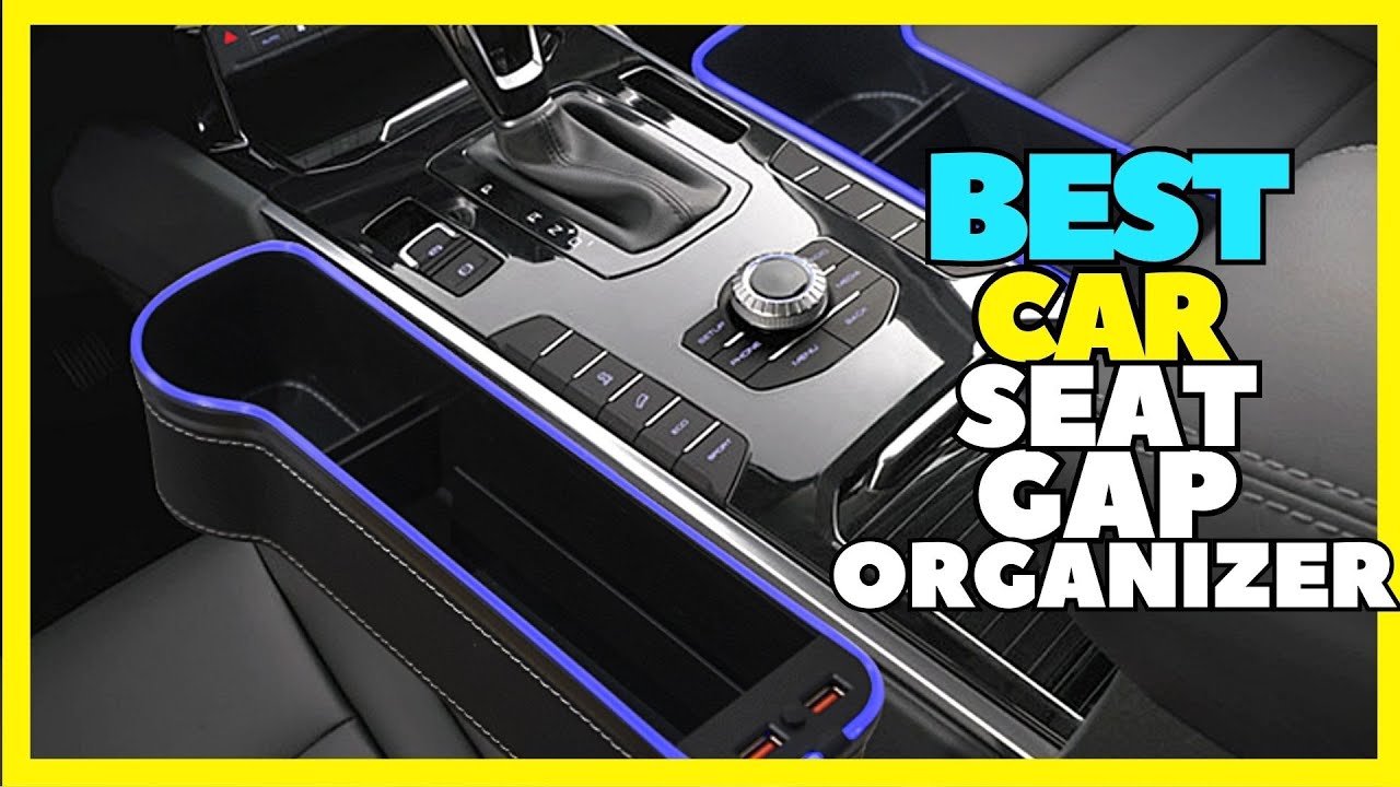 Top 5 Best Car Seat Gap Filler Organizer On 2023 | Car Console Side Storage