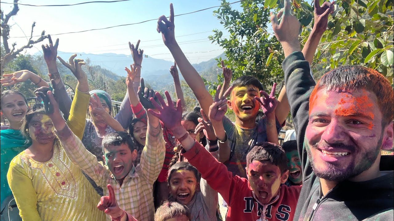 Holi Vlog 2026 ☺️ Mja Aa Gya 