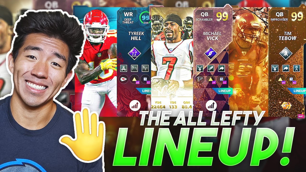 The All LEFT HANDED Lineup! Madden 21