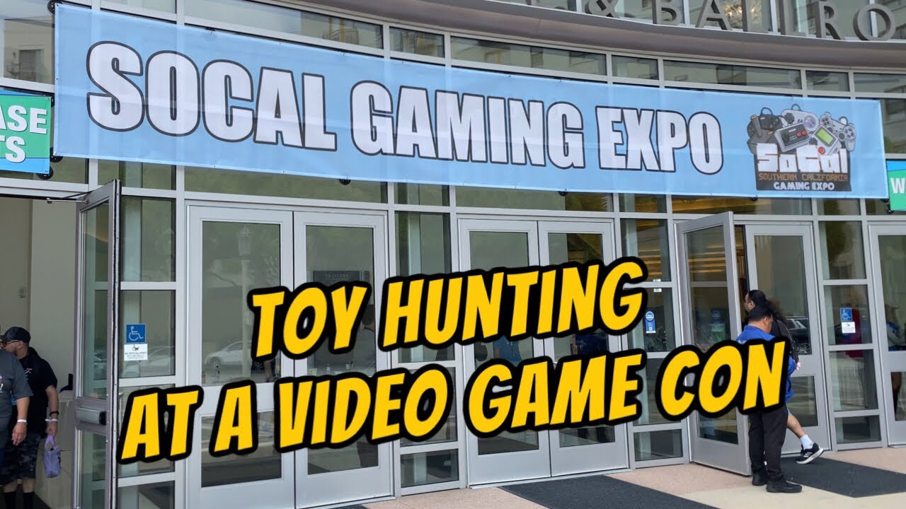 Toy Hunting at SoCal Gaming Expo 2024 video game convention