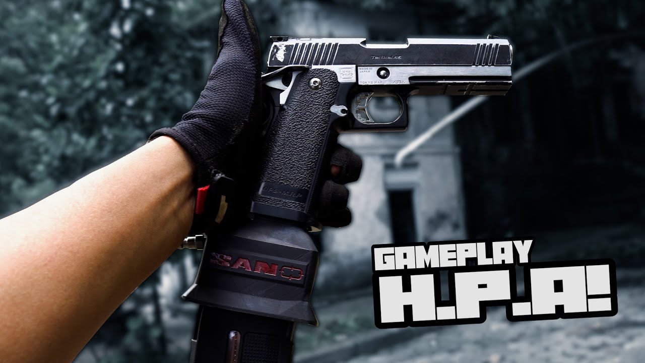DESISTI DE USAR A SNIPER E JOGUEI COM MINHA PISTOLA HPA DE PENTÃO DE ROBOCOP!