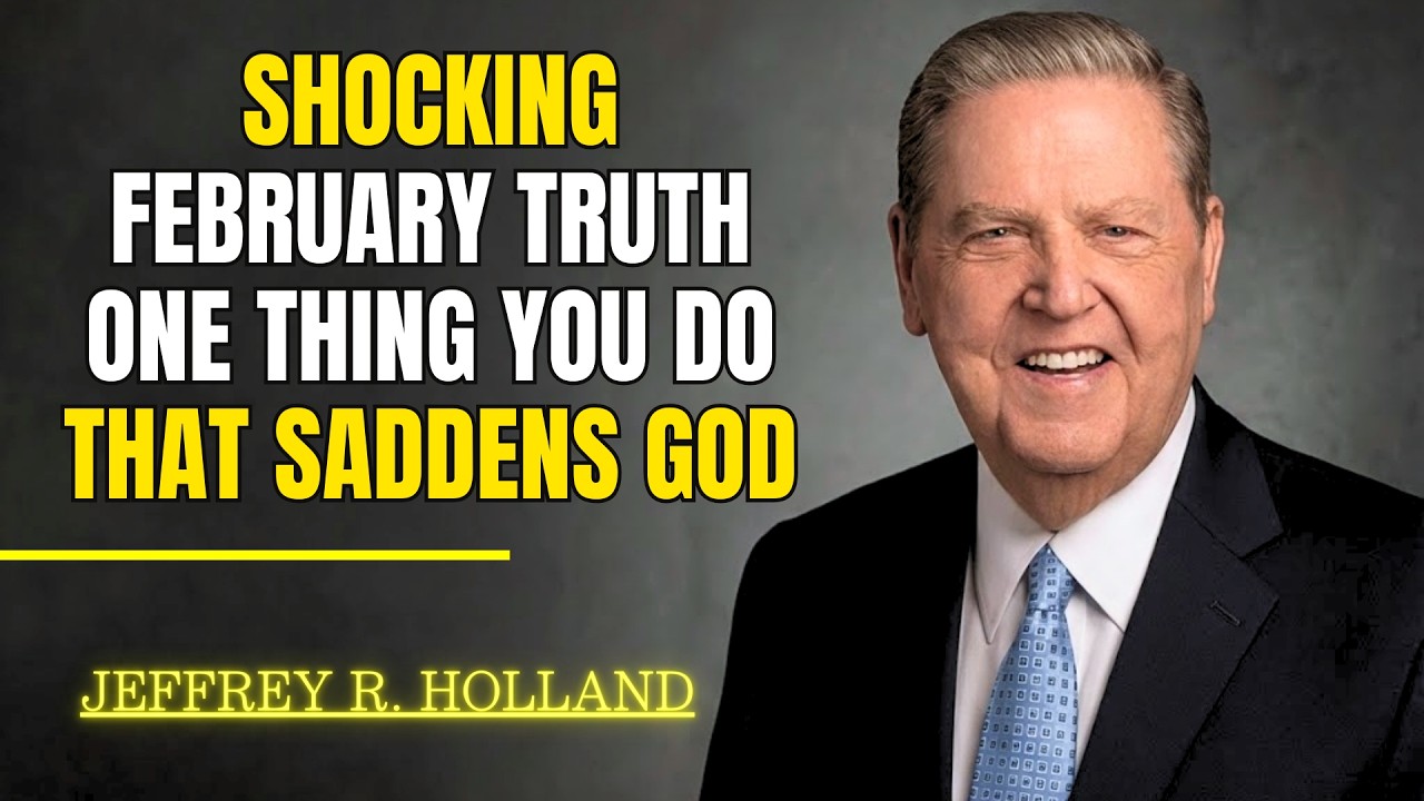 Jeffrey R  Holland - Shocking February Truth: One Thing You Do That Saddens God