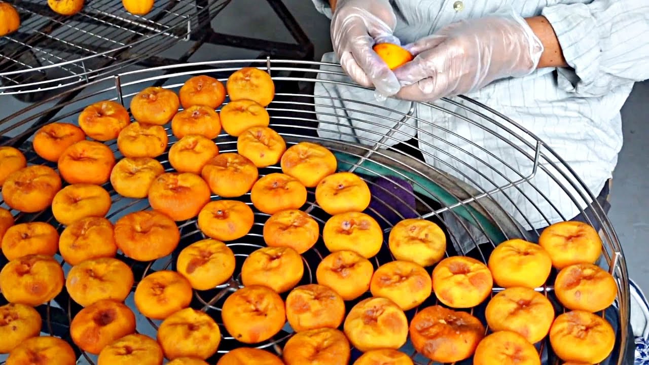 手工柿餅製作達人/Handmade Dried Persimmon Making Master - Taiwanese Traditional Food