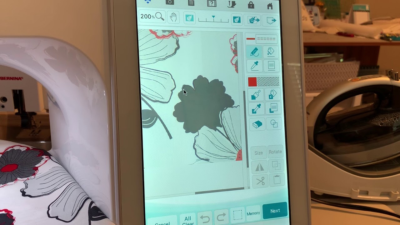 Luminaire - Difference between Scans in My Design Center vs Embroidery