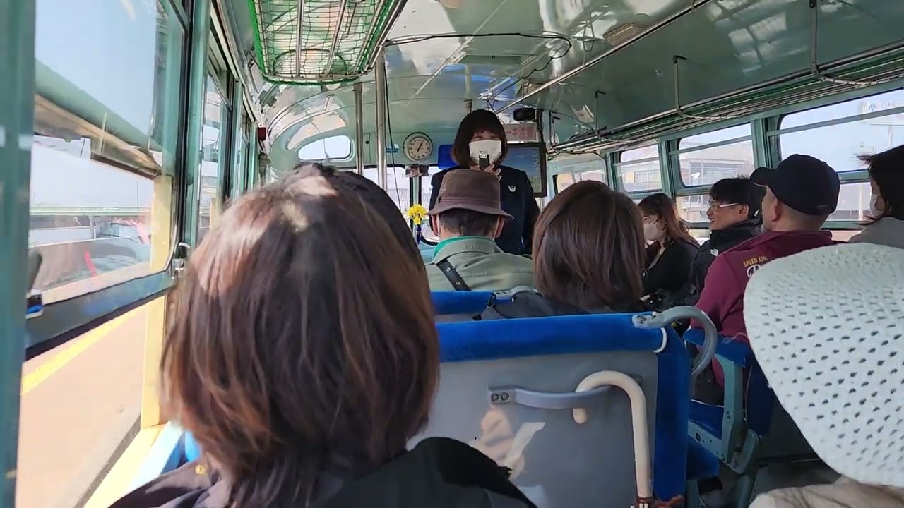 昭和の町　ボンネットバス