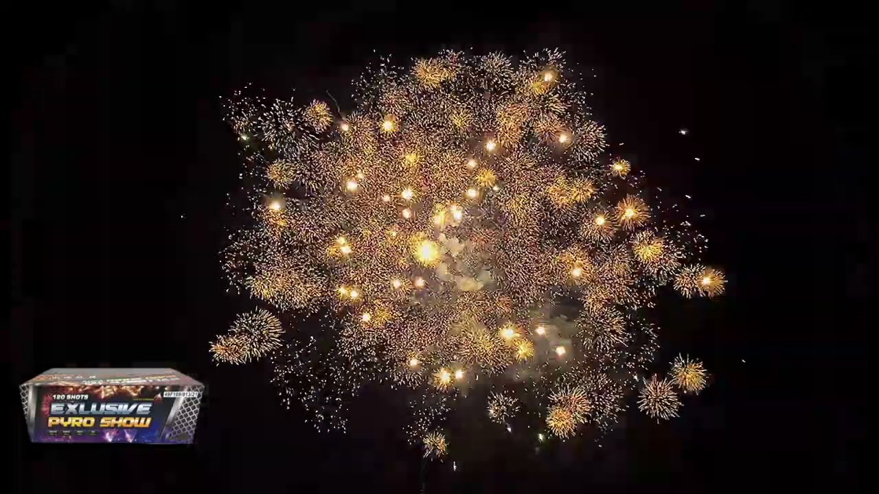 Fejerverkas &ldquo;Exlusive Pyro Show&rdquo; (120S-F2-CPB8090)
