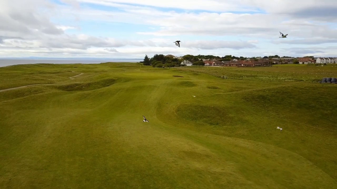 Brora Golf Club Hole Flyover Hole 16