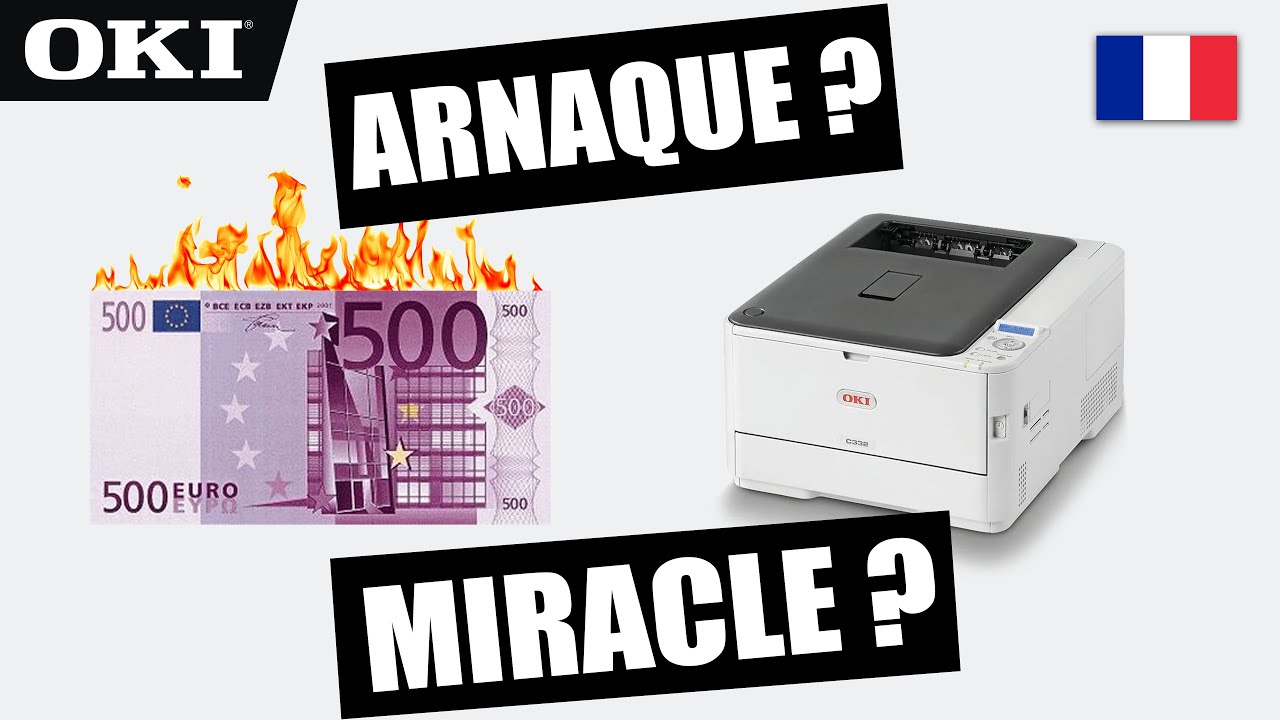 MIRACLE OU ARNAQUE ? | Impression laser infinie... Presque. | D&eacute;ballage OKI C332 (Fran&ccedil;ais)