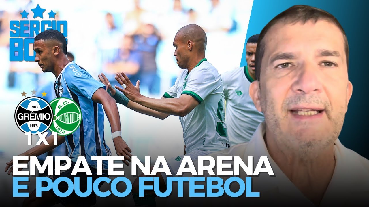 O Grêmio de Luis Castro ainda não decolou| O jogo teve uma boa notícia ! 