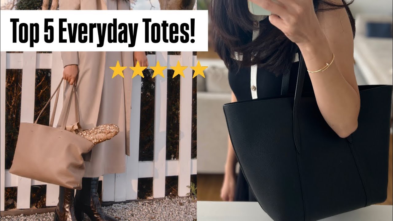 My TOP 5 Favorite Tote Bags (detailed review + comparison) 🤍 