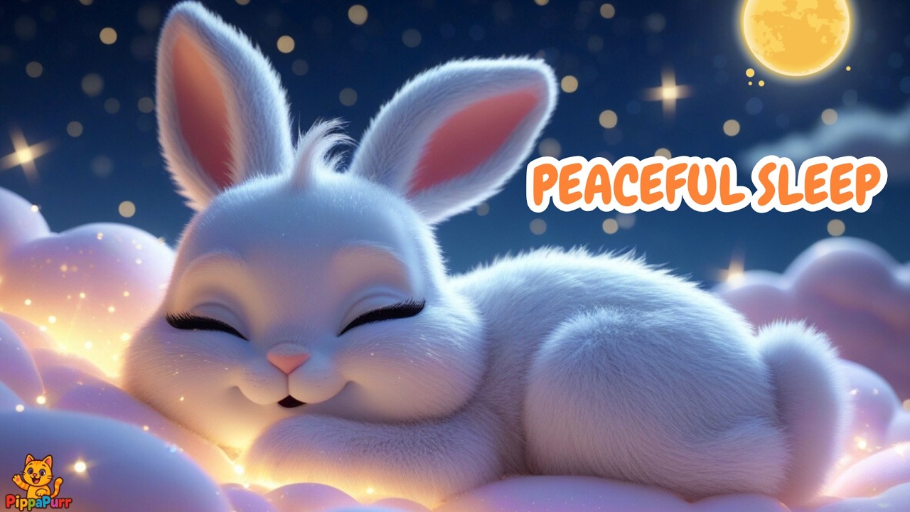 🐰 Shhh… Bunny Is Falling Asleep on the Clouds 😴 | Pippapurr Kids Songs