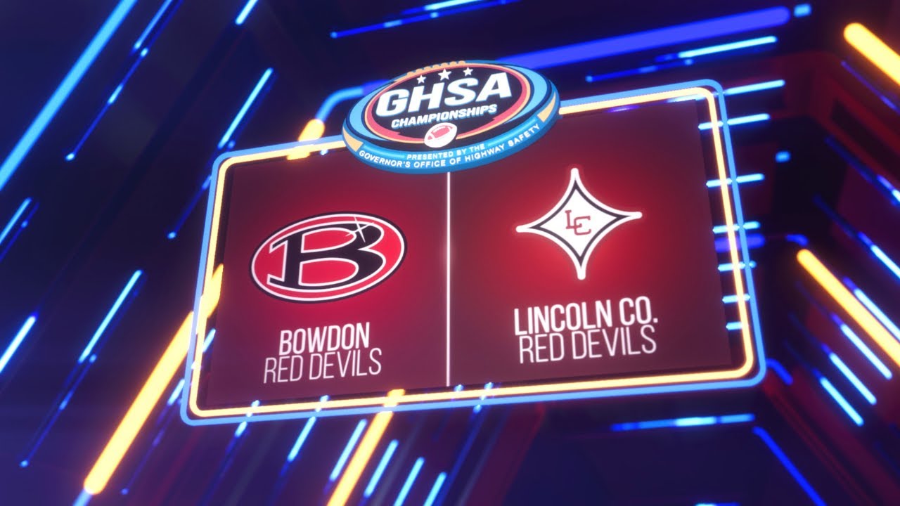 Bowdon vs. Lincoln County I 2025 GHSA 1A Division 2 Football Championship