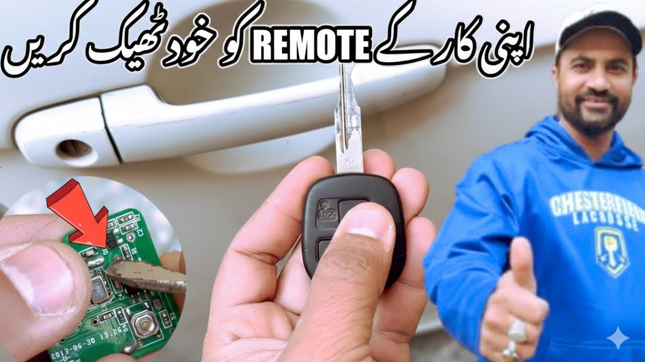 Repair Car Remote Control Key | Faw V2 | Car remote key Programming | Replace Car key Battery 