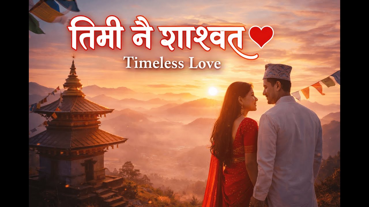 तिमी नै शाश्वत ❤️ Timeless Love | Nepali Classical + English Rap Fusion Song