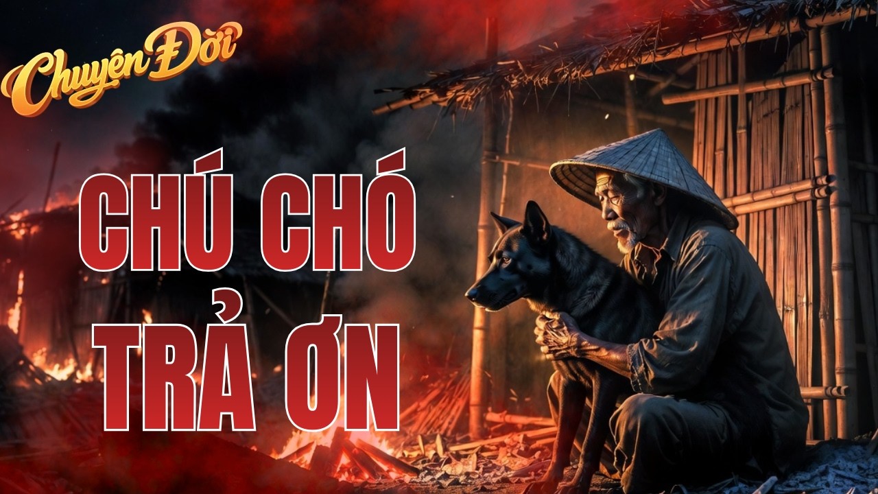 Chú Chó Trả Ơn – Ông Lão Nghèo Cứu Nó Trong Đêm Mưa, Không Ngờ Sau Này Nó Hai Lần Cứu Mạng Chủ