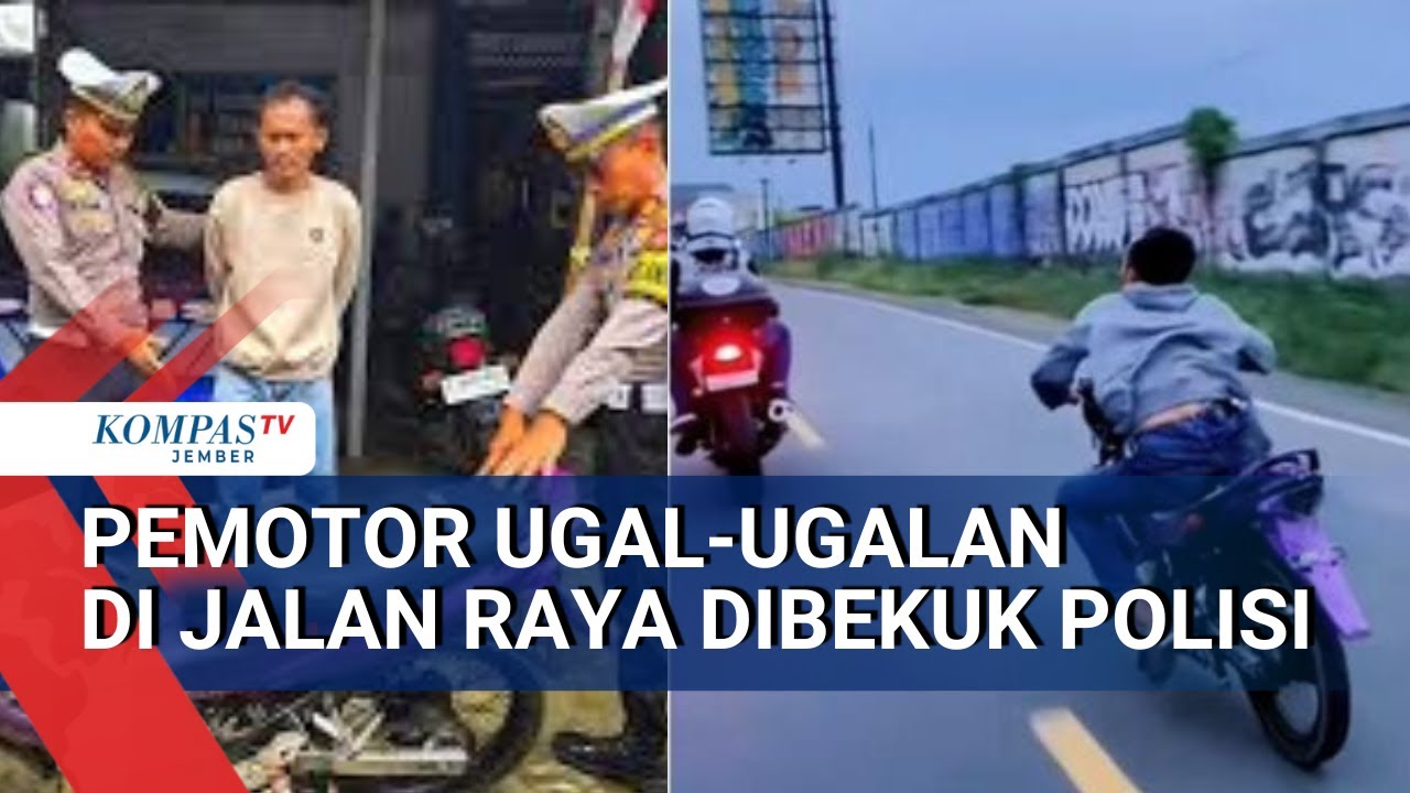 Aksi Berbahaya Pengendara Motor Viral, Polisi Bertindak Cepat!