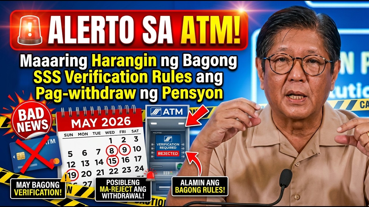 🚨 ALERTO SA ATM! Maaaring Harangin ng Bagong SSS Verification Rules ang Pag-withdraw ng Pensyon