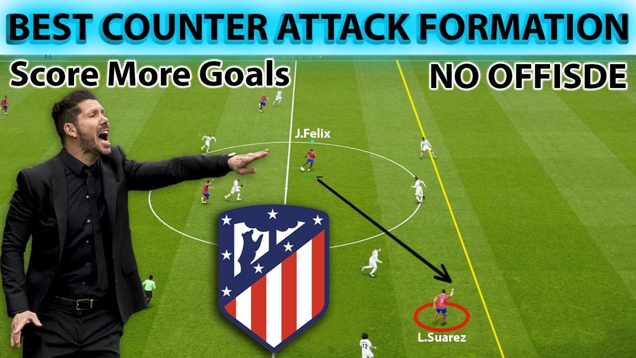 PES 2021 ATLETICO MADRID BEST FORMATION