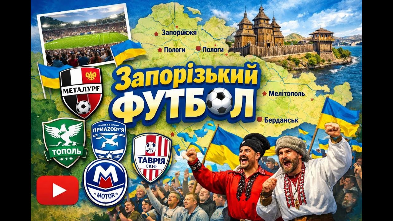 Запорізький футбол: статусні гравці, неймовірна історія, шалений внесок. Українська футбольна мапа