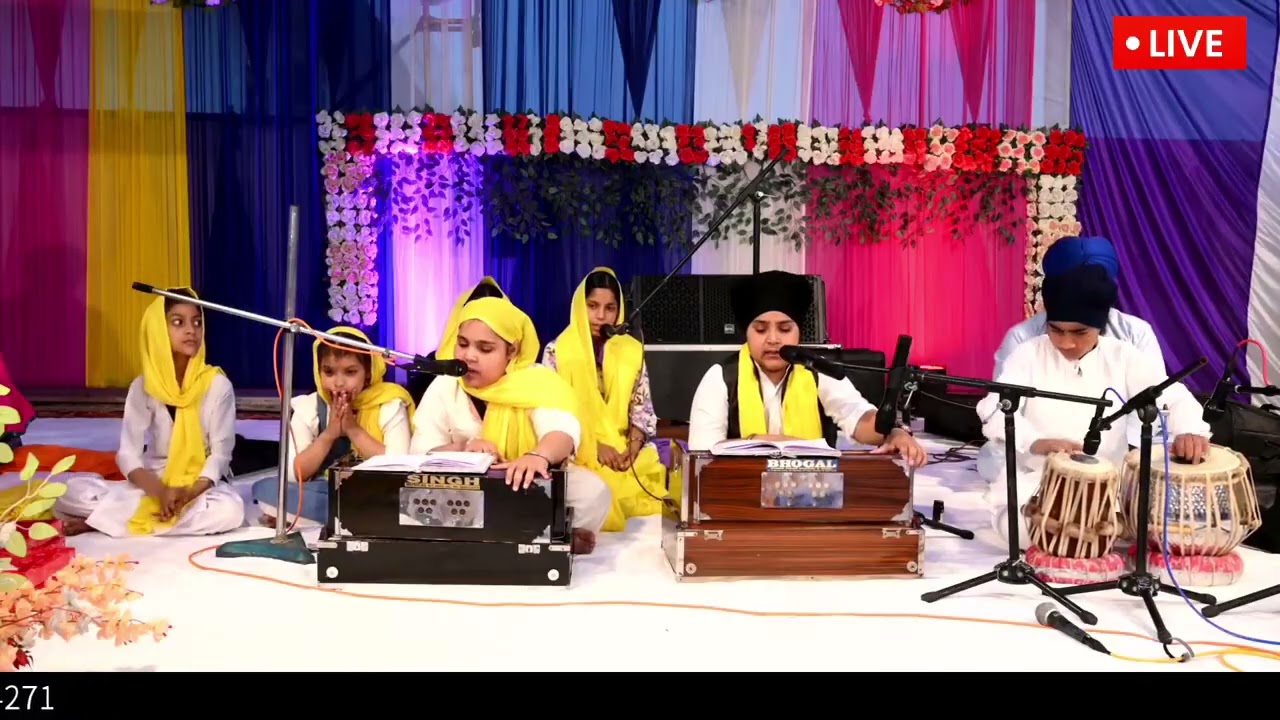 ਆਰਤੀ ਕੀਰਤਨ | AARTI BY STUDENTS OF BABA PREM SINGH GURMAT ACADEMY 