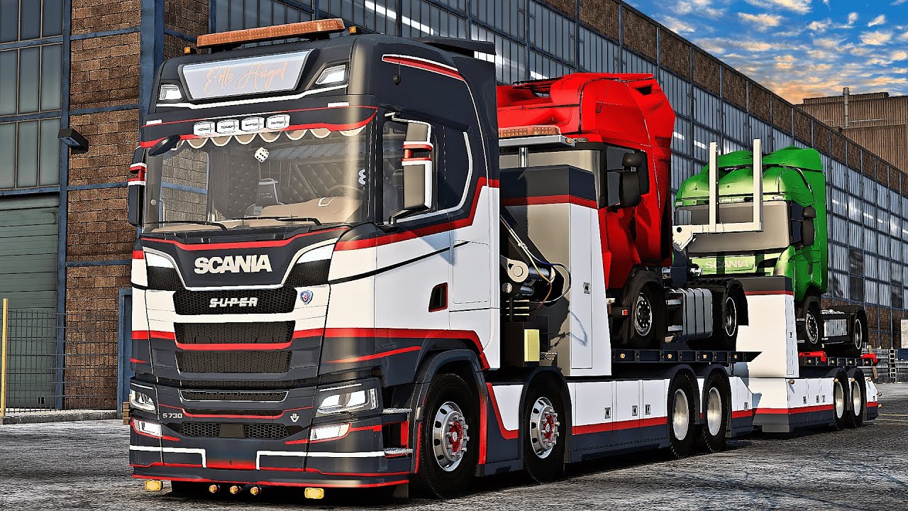 4K | ETS2 1.46 | Promods | Scania S730 V8 | Linz 🇦🇹 - Prague 🇨🇿