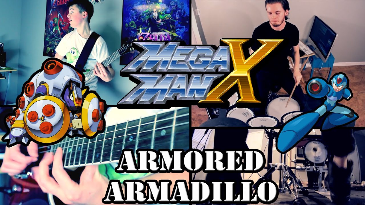 Armored Armadillo - Mega Man X (Rock Cover) feat. DonutDrums