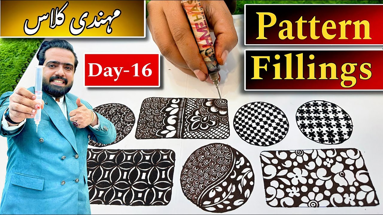 patterns shape | injection mehndi | easy mehndi class beginners mehndi class | Hassan mehndi expert,