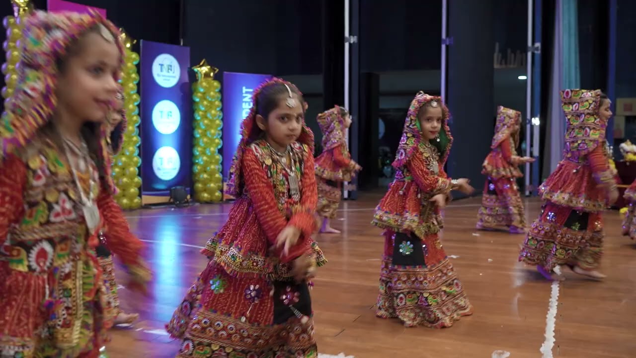 TNJ Annual Function Expressions 2026 Part 1 Gujarati Folk Dance Dance (CC Branch -Jr.KG Sr.KG Girls)