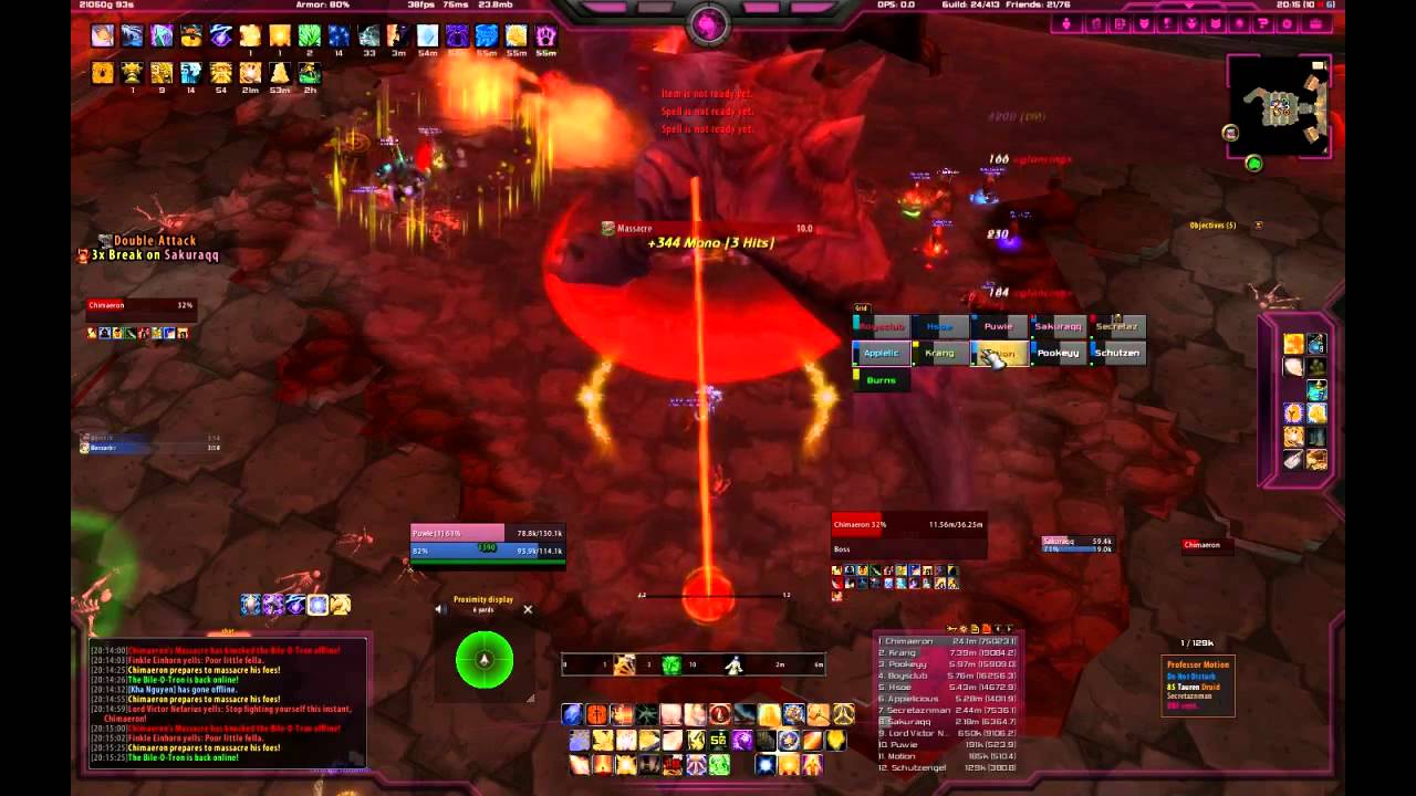 Do Not Disturb Vs. Heroic Chimaeron