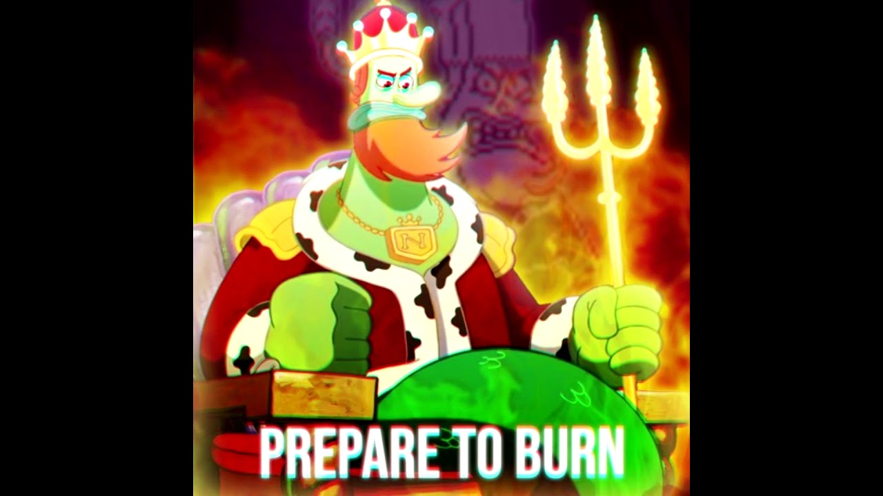 Spongespin PREPARE TO BURN