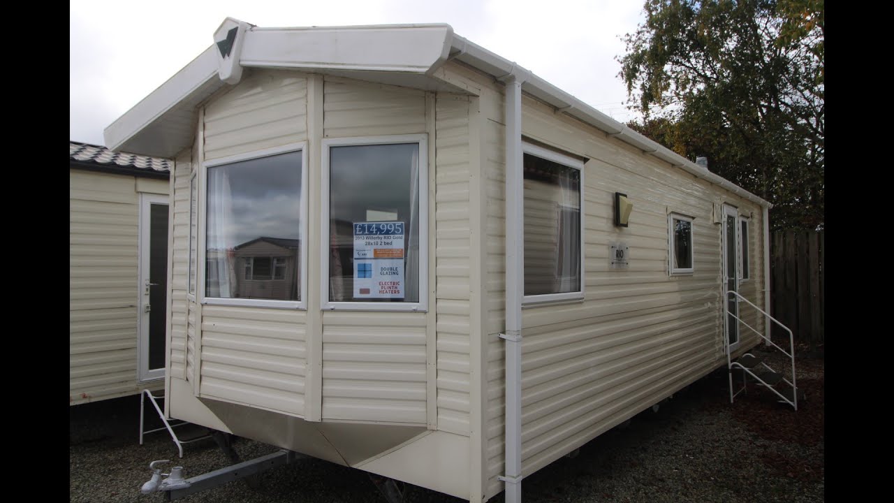 40634 Willerby Rio Gold 28x10 2 bed 2013 Preowned caravan for sale offsite