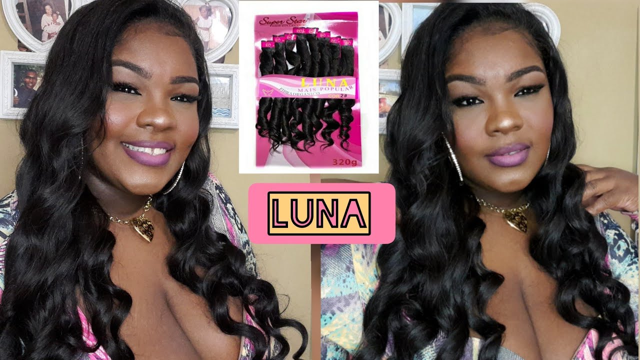 Cabelo orgânico Luna Super Star | Cabelo orgânico liso ondulado | Estou apaixonada ❤️