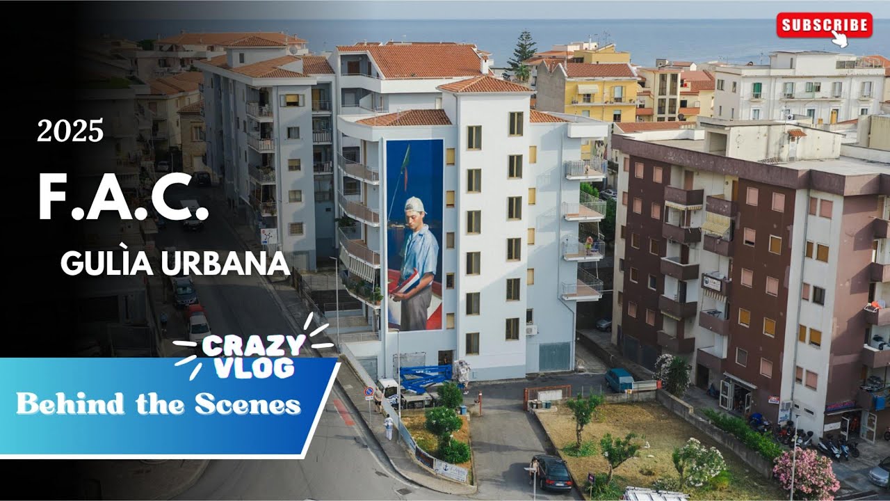 Behind the Scenes of F.A.C. a Street Art Festival powered by Gulìa Urbana in Diamante, Italy