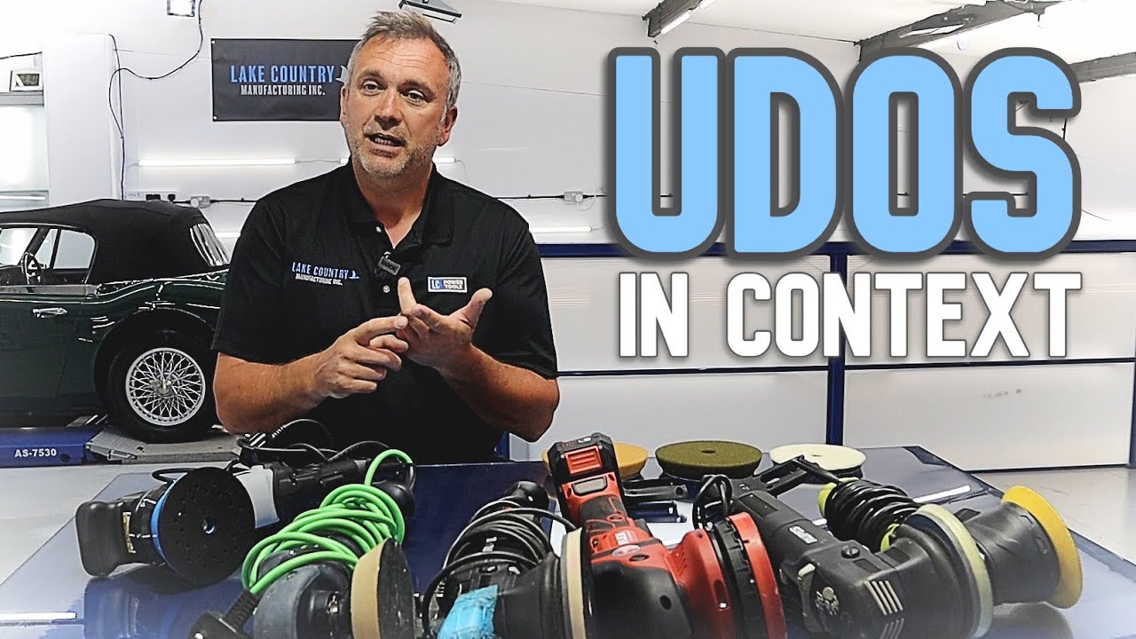 UDOS compared with existing polishing tools