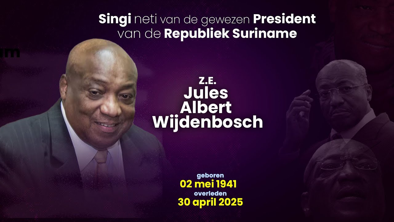 SINGI NETI  Z.E. JULES ALBERT WIJDENBOSCH 09.05.2025
