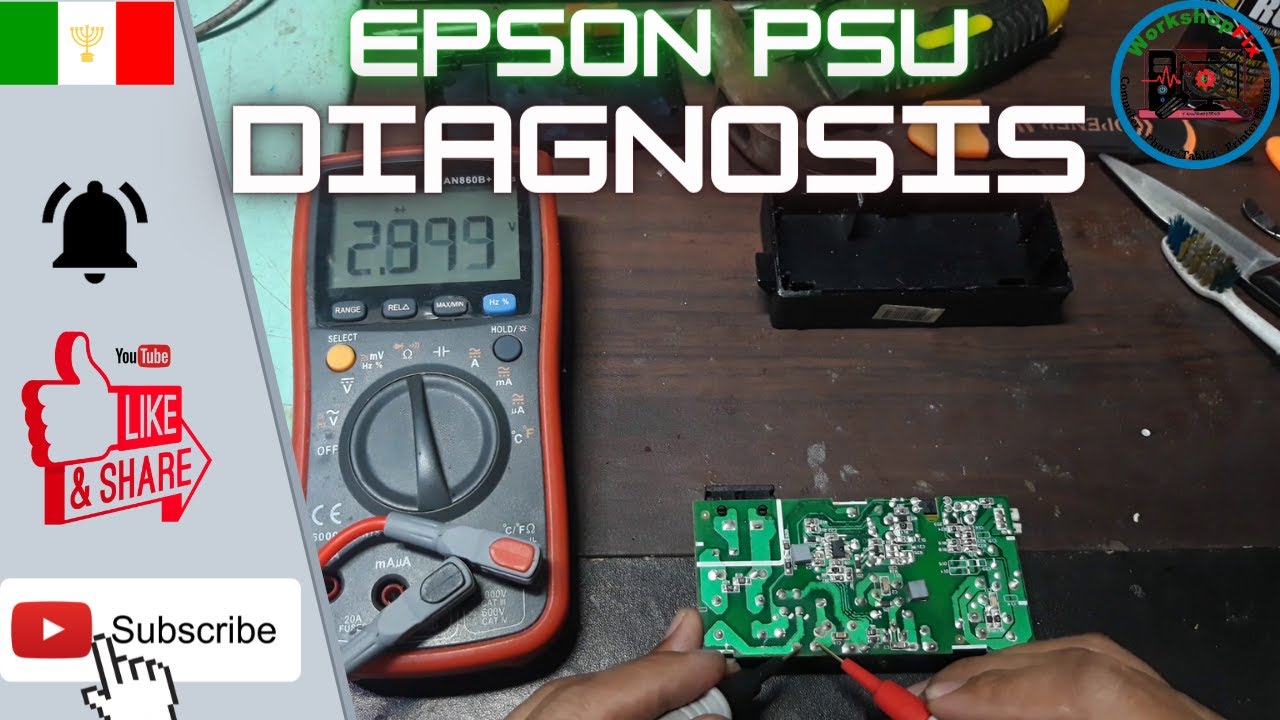 Epson printer power supply- Diagnosis