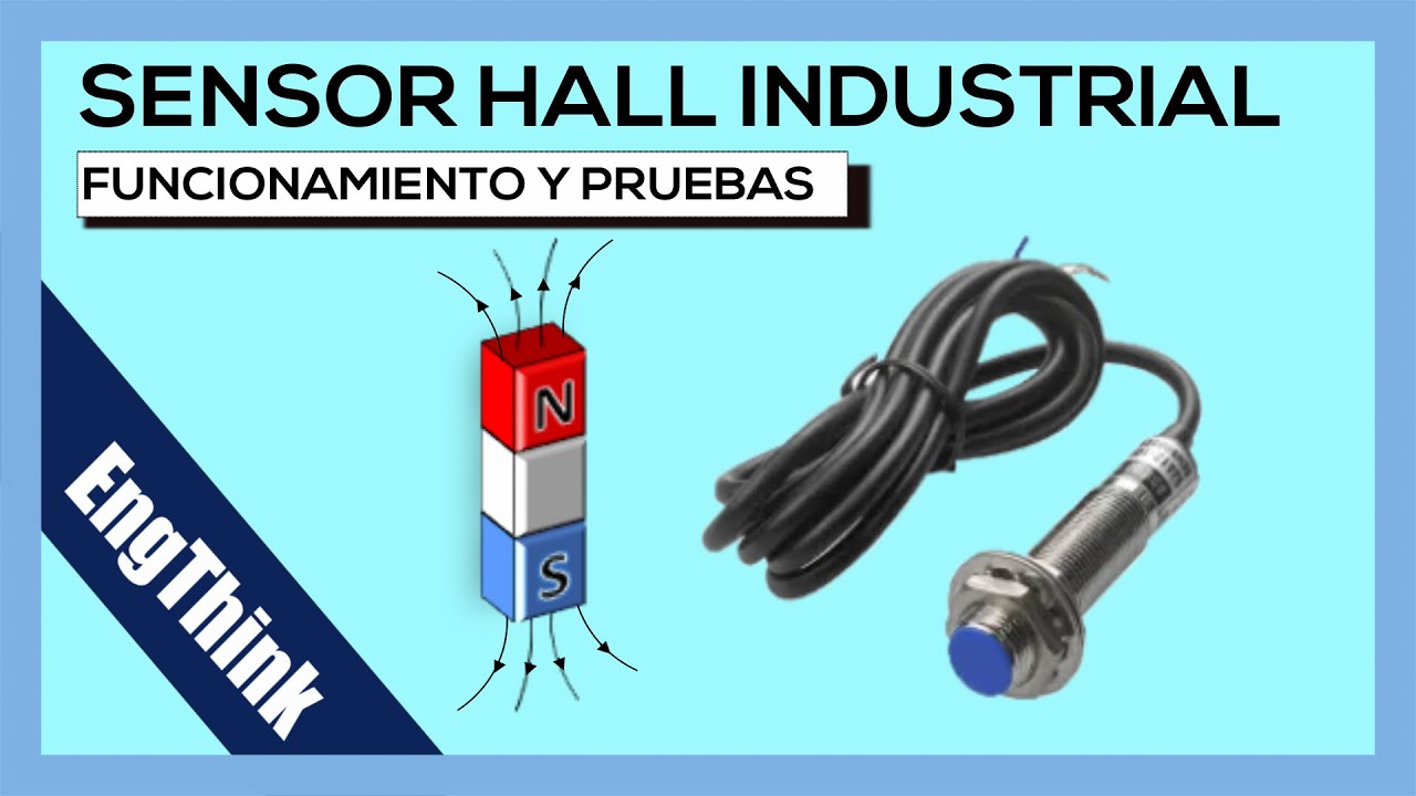 Sensor de Efecto HALL Industrial - NJK-5002C #sensorhall