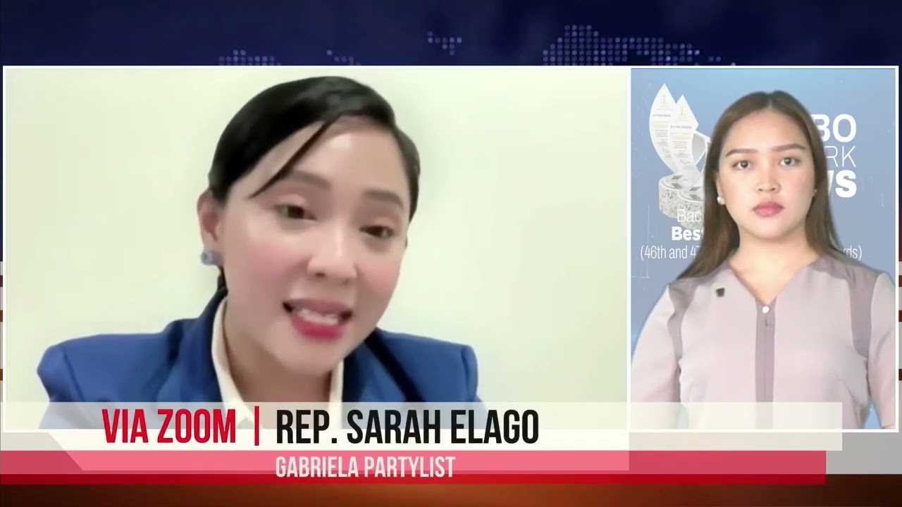 Panayam ng Bombo Radyo Philippines kay Gabriela Partylist Rep. Sarah Elago kaugnay sa Women's Month