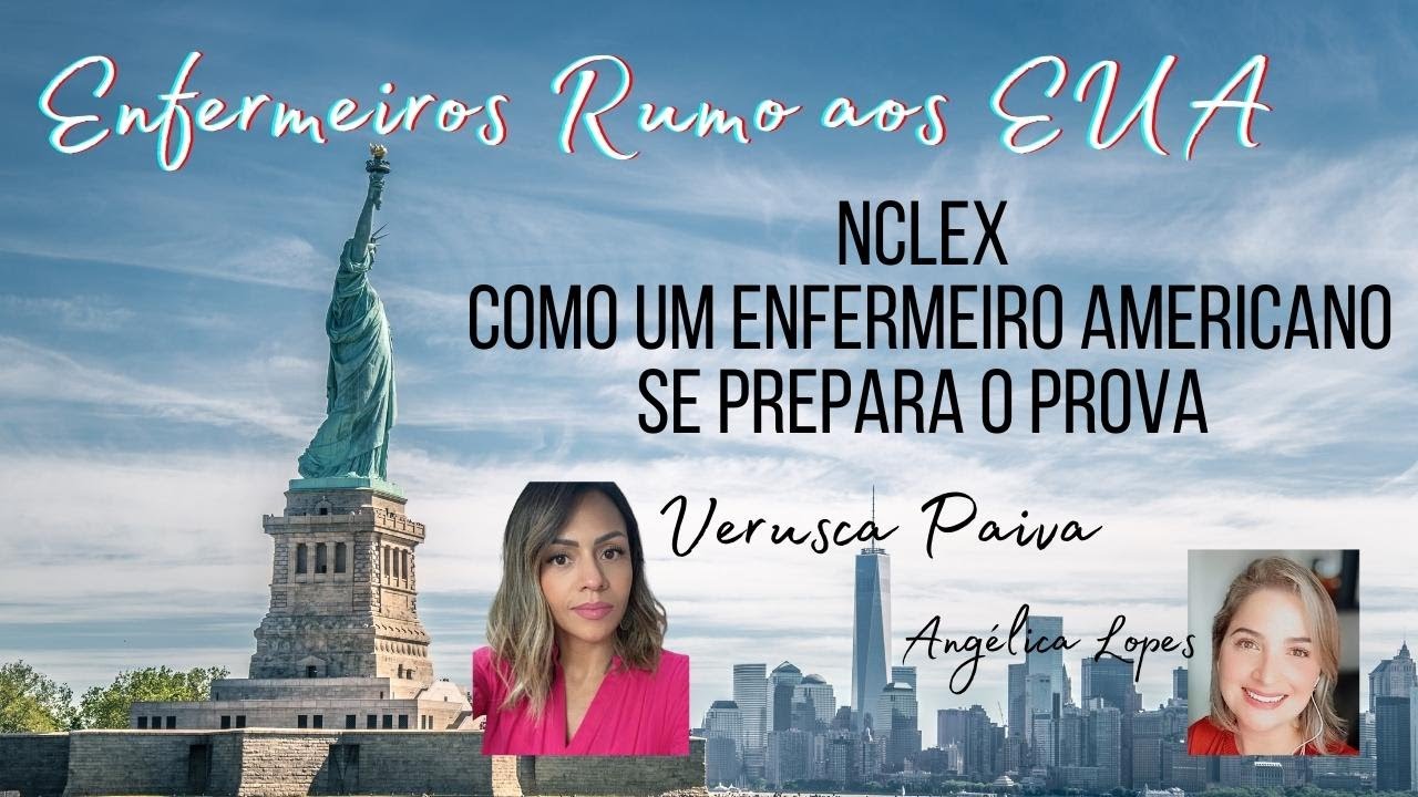 Live com Verusca , enfermeira graduada nos EUA.