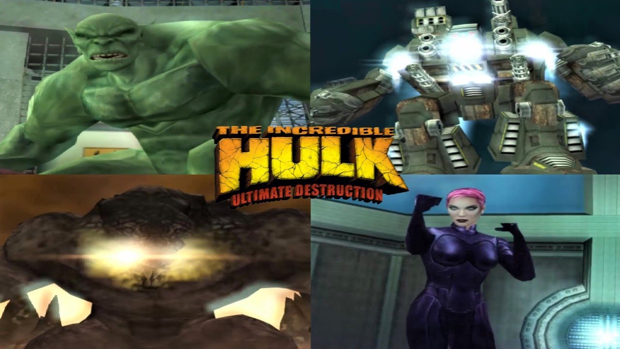 The Incredible Hulk: Ultimate Destruction - All Boss Fights & Ending