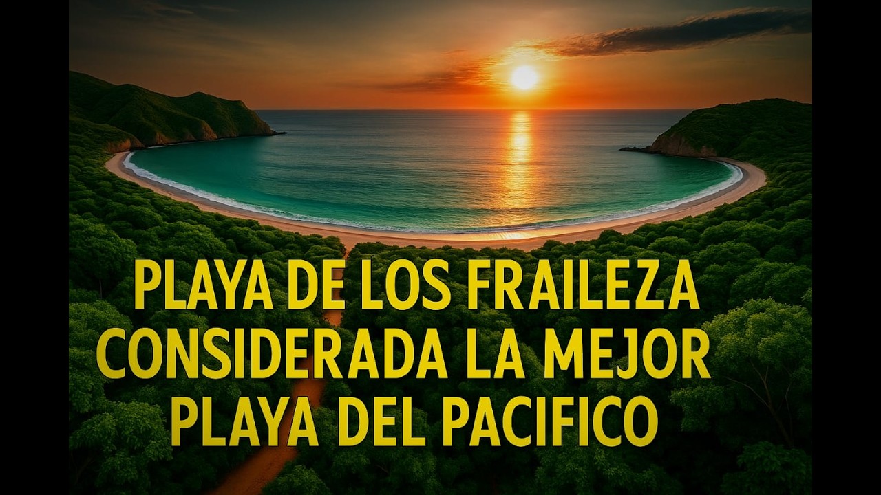 PLAYA DE LOS FRAILES ECUADOR el mejor destino turístico natural del Pacifico